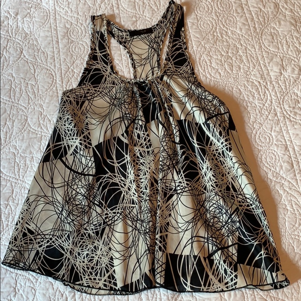 Flowy racer back tank